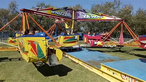 Hayley rides the Whizzer - YouTube