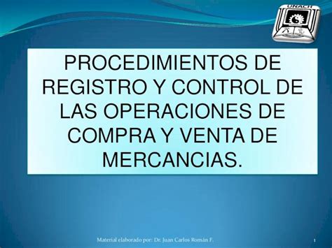 Pdf Procedimientos Para El Registro Y Control De Inventarios