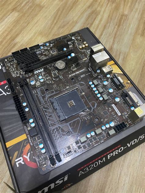 MSI A320M PRO VD S V2 Computers Tech Desktops On Carousell