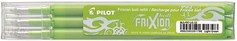 Wkład do pióra kulkowego Frixion Ball 0 7 mm jasnozielony 3 szt