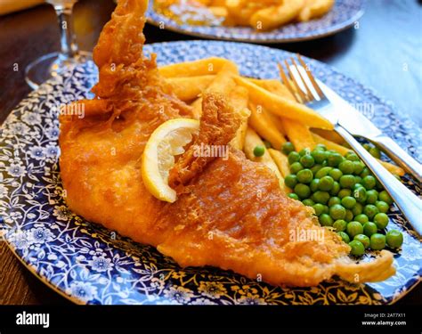 Traditional British Fish And Chips