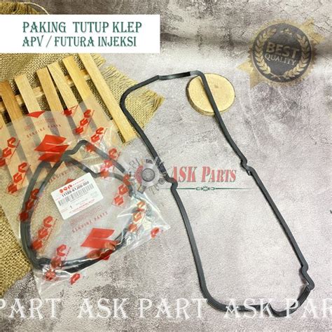 Jual PAKING KARET TUTUP KLEP PACKING HEAD COVER APV FUTURA INJEKSI Di