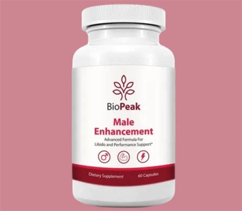 Biopeak Male Enhancement Your Sex Life Deserves A Granite Performance