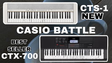 Comparing Sound Keyboard Casio CTX 700 Dengan NEW CASIO Casiotone CTS 1