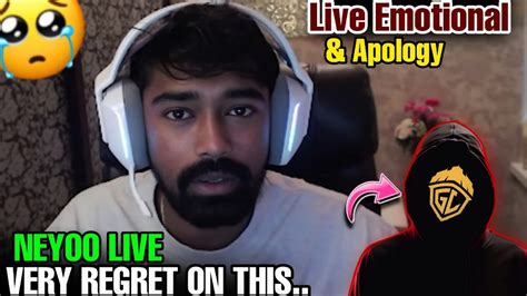 NEYOO LIVE VERY REGRET ON THIS LIVE EMOTIONAL APOLOGY