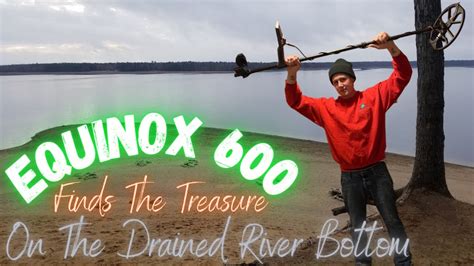 Michigan Metal Detecting Detecting A Drained River With The Equinox