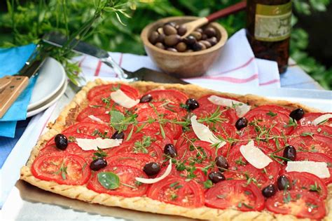 French Sliced Tomato Tartlet Recipe Eat Smarter Usa