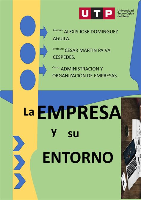 La Empresa Y Su Entorno Alumno Alexis Jose Dominguez Aguila