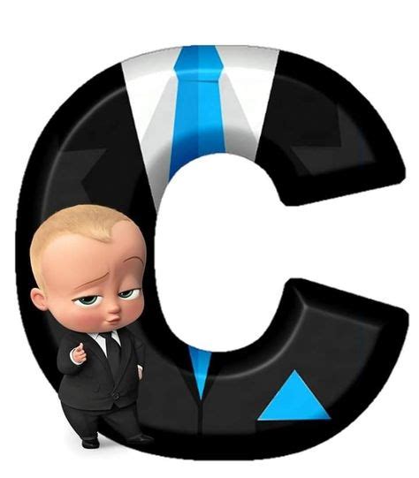 26 Boss Baby Alphabet Ideas Boss Baby Boss 1st Boy Birthday