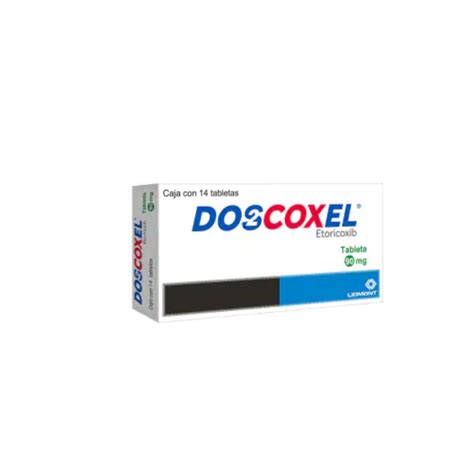 Doscoxel 90 Mg 14 Tabs Farmacia Soriana