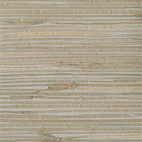 Kenneth James Hiroto Beige Grasscloth Unpasted Grasscloth Wallpaper