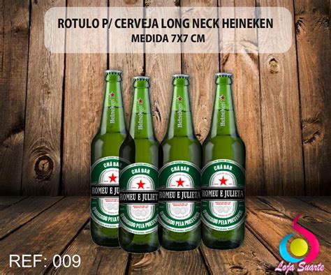 R Tulo Cerveja Heineken Long Neck Loja Suarte Elo