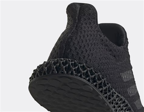 Adidas Performance 4d Futurecraft Core Black Carbon Q46228