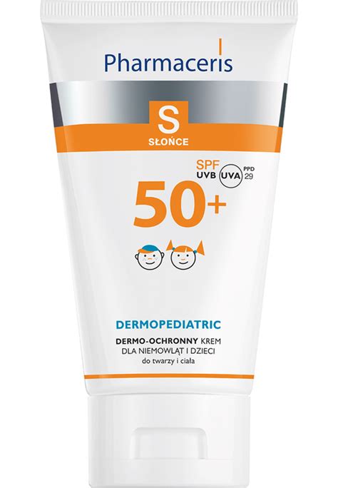 Pharmaceris S DERMO OCHRONNY KREM SPF 50 do twarzy i ciała dla