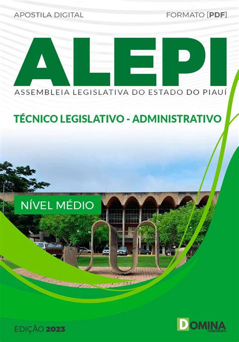 Apostila Assembleia Alepi PI 2024 Técnico Legislativo Adm