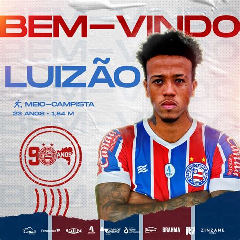 Agora Oficial Volante Luiz O O Novo Refor O Do Bahia Bahia O