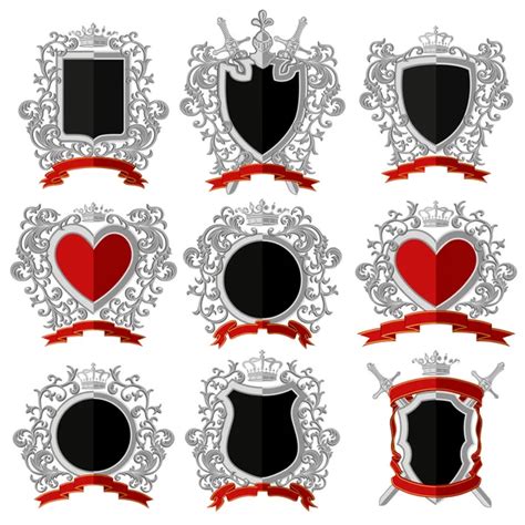 Coat of arms — Stock Vector © AbsentA #4277714