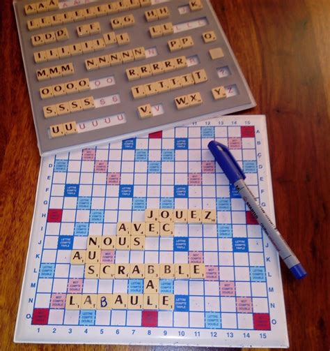 Scrabble En Duplicate