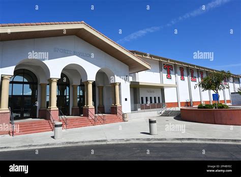 TUSTIN, CALIFORNIA - 26 MAR 2023: The Sports Pavilion on the campus of ...