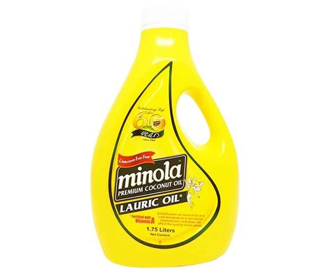 Minola Premium Coconut Oil Lauric Oil L