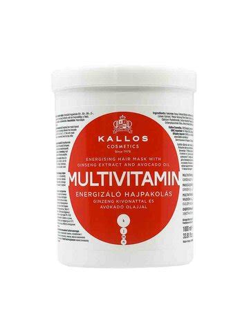 Kallos KJMN Multivitamin Energising Hair Mask 1000 Ml Bezvavlasy Cz