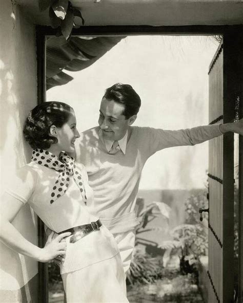 Norma Shearer And Irving Thalberg In A Garden Art Print By Edward Steichen