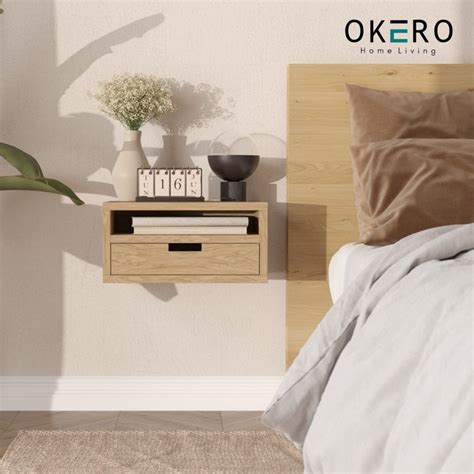 Jual Okero Nakas Meja Samping Kamar Tempat Tidur Kasur Bed Side Table