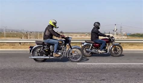 Honda H’ness CB350 Vs Royal Enfield Classic 350 Performance Comparison ...