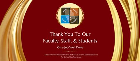 SABINE PARISH SCHOOLS AND STUDENTS CONTINUE TO MAKE GAINS | Sabine ...