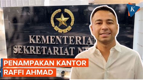 Penampakan Kantor Raffi Ahmad Usai Dilantik Prabowo Jadi Utusan Khusus