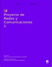 Guía 7 Proyecto de Redes y Comunciaciones 1 docx Guía 7