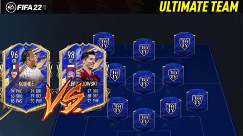 MI VOTACION PARA LOS TOTY EQUIPO META VS EQUIPO POR RENDIMIENTO FIFA 22