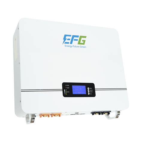 EFG Wall Mounted 51 2V 100Ah 5 12Kwh LifePo4 Battery For Solar Power