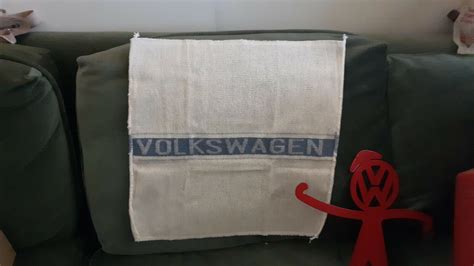 Vintage German Vw Shop Rags Glove Box Tool Kit Split Oval Volkswagen Ebay