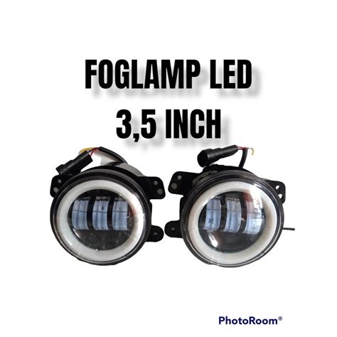 Jual Lampu Led Foglamp Mobil Universal Bulat 3 5 Inch X3 LAMPU FOGLAMP