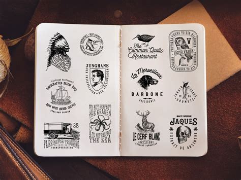 Vintage Logo Templates Extras By Liviu Antonescu On Dribbble