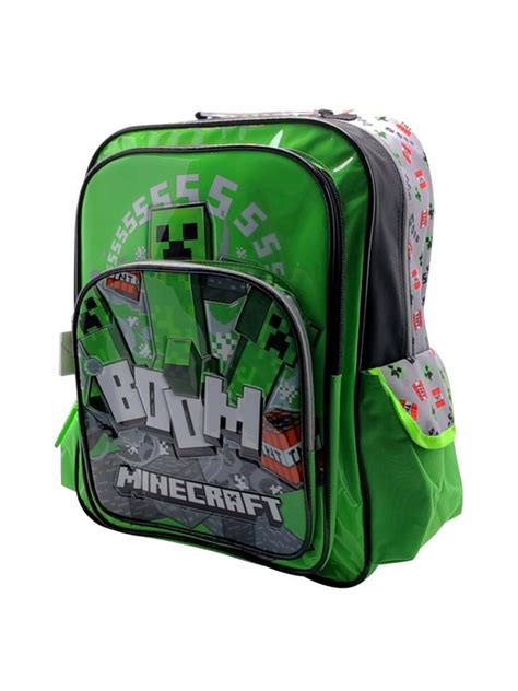 MI102 MOCHILA 16 CON CARRO MINECRAFT