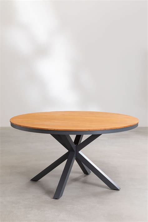 Ronde Tuinset Met Tafel Cm En Stoelen Archer Sklum