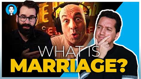 Reviewing Joe Rogan And Matt Walsh On Gay “marriage” Youtube