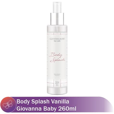 Body Splash Giovanna Baby Blanc Vanilla 260ml Shopee Brasil