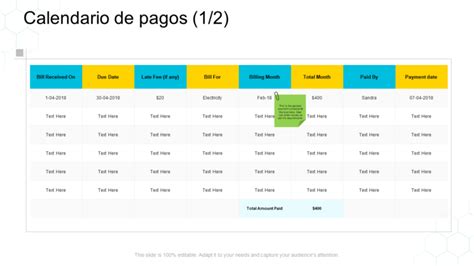 Las Mejores Plantillas De Programaci N De Pagos Con Muestras Y Ejemplos