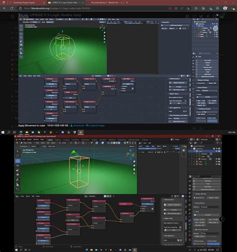 UPBGE 0 3 Logic Nodes Help Solved Game Engine Support And