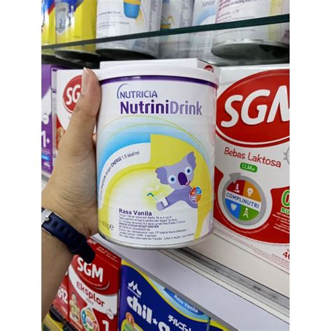 Jual Nutricia Nutrinidrink 400g Vanilla Shopee Indonesia