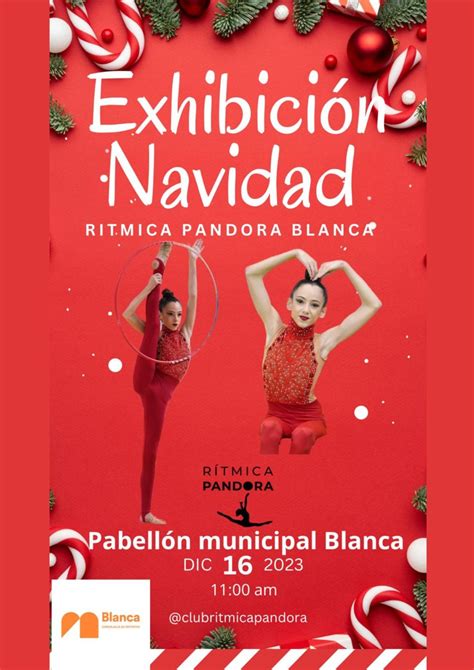 Exhibici N De Navidad Del Club De Gimnasia R Tmica Pandora Blanca