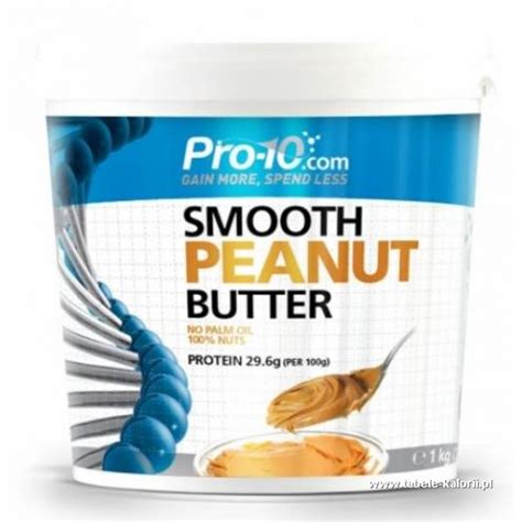 Ile Kcal Ma Mas O Orzechowe Smooth Peanut Butter Pro Tabele Kalorii