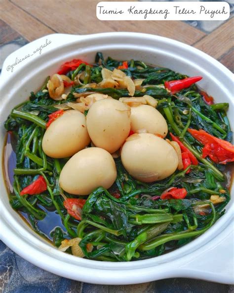 Resep Tumis Kangkung Campur Telur Puyuh Pedas Menu Simpel Rasa Juara