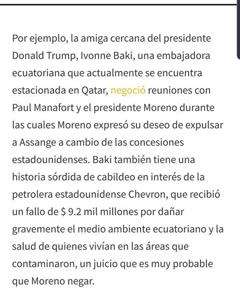 Rafael Correa On Twitter Chevron Haci Ndose Eco De La Prensa Y