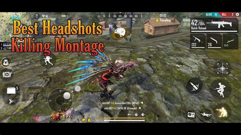 Free Fire Killing Montage Video Rush Gameplay Op Drag Headshots Youtube