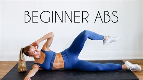 15 MIN BEGINNER AB WORKOUT (No Equipment) - Active Women