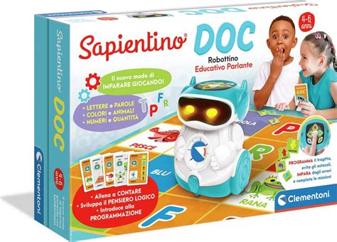 Clementoni Sapientino Doc Robot Coding E Programmazione Robottino